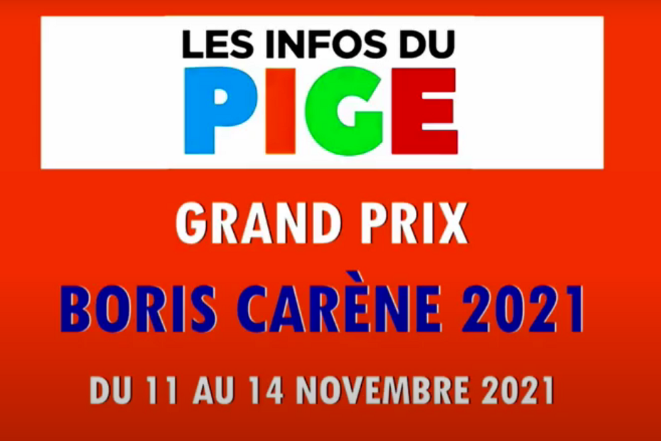 GJG sponsor du Grand Prix Boris Carène 2021